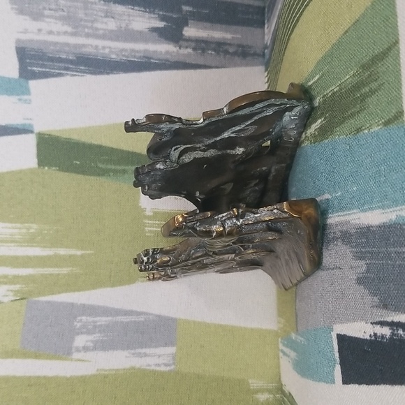 2 x Cast Iron STAGECOACH ROYAL COACH Bookend W. H. HOWELL & Co Bronze Finish - Picture 10 of 14